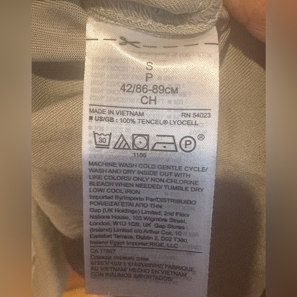 Banana Republic Feather Grey Tencel Tunic - Picture 17 of 17